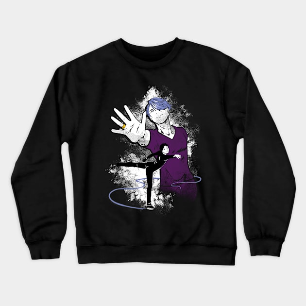 Love!!! on Ice Crewneck Sweatshirt by Heksiah